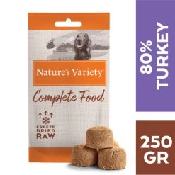 Nature's Variety Complete Freeze Dried Adult Dry Dog Food - Turkey 9 Nature's Variety Complete Freeze Dried Adult Dry Dog Food - Turkey -pet shop 5025730008978 02