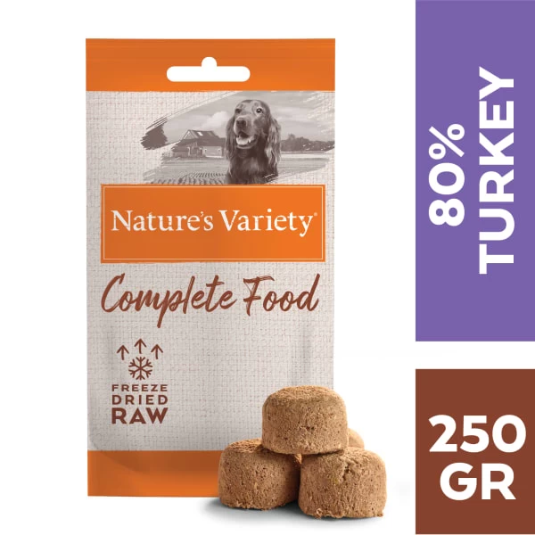 Nature's Variety Complete Freeze Dried Adult Dry Dog Food - Turkey 6 Nature's Variety Complete Freeze Dried Adult Dry Dog Food - Turkey - Image 4