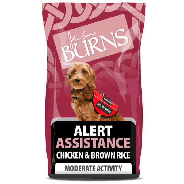 Burns Alert Assistance Adult/Senior Dry Dog Food - Chicken & Brown Rice 14 Burns Alert Assistance Adult/Senior Dry Dog Food - Chicken & Brown Rice - Image 12
