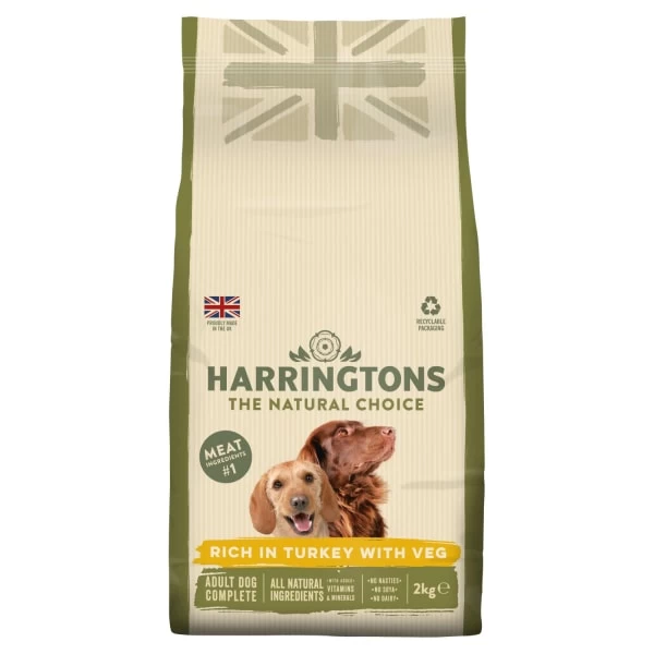 Harringtons Complete Adult Dry Dog Food - Turkey & Vegetable 3 Harringtons Complete Adult Dry Dog Food - Turkey & Vegetable