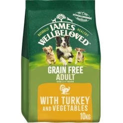 James Wellbeloved Grain Free Adult Dry Dog Food - Turkey & Vegetable -pet shop I0042173