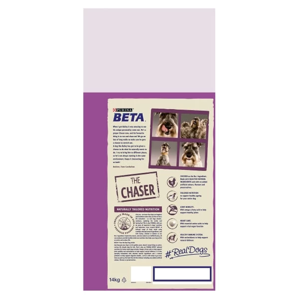 BETA Senior 7 Years+ Dry Dog Food - Chicken 5 BETA Senior 7 Years+ Dry Dog Food - Chicken - Image 3