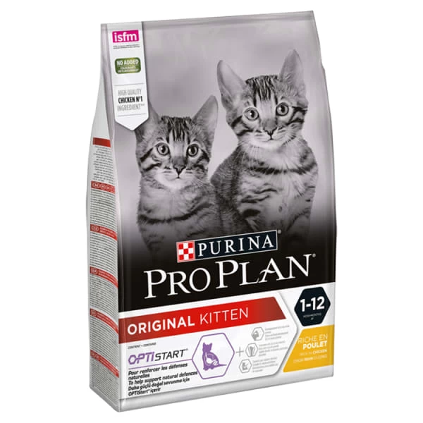 Purina Pro Plan Opti Start Original Kitten/Junior 1-12 Dry Cat Food - Chicken 6 Purina Pro Plan Opti Start Original Kitten/Junior 1-12 Dry Cat Food - Chicken - Image 4