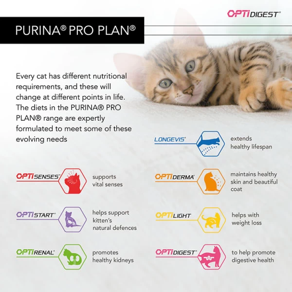 Purina Pro Plan Opti Start Original Kitten/Junior 1-12 Dry Cat Food - Chicken 5 Purina Pro Plan Opti Start Original Kitten/Junior 1-12 Dry Cat Food - Chicken - Image 3