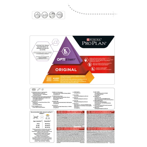 Purina Pro Plan Opti Start Original Kitten/Junior 1-12 Dry Cat Food - Chicken 3 Purina Pro Plan Opti Start Original Kitten/Junior 1-12 Dry Cat Food - Chicken