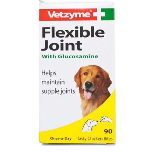 Vetzyme Flexible Joint With Glucosamine Tablets 3 Vetzyme Flexible Joint With Glucosamine Tablets