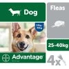 Advantage 400 Spot On Dog Flea Treatment For Dogs - 4 Pipettes 2 Advantage 400 Spot On Dog Flea Treatment For Dogs - 4 Pipettes -pet shop I9073277