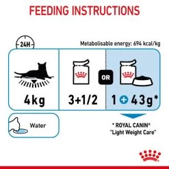 Royal Canin Ultra Light Care In Gravy Adult Cat Wet Food - Gravy -pet shop I9101087 en 10