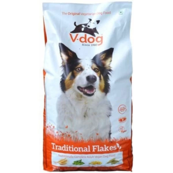 V-dog Traditional Flake Vegan Adult Dry Dog Food 3 V-dog Traditional Flake Vegan Adult Dry Dog Food