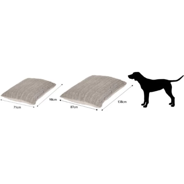 Danish Design Bobble Deep Dog Duvet Bed In Pewter 3 Danish Design Bobble Deep Dog Duvet Bed In Pewter