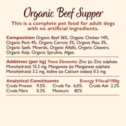 Lily's Kitchen Organic Adult Wet Dog Food - Beef Supper With Carrots & Peas -pet shop I9232292 en 03