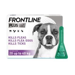 Frontline Plus Large Dog (20-40kg) Pipettes
