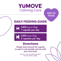 YuMOVE Calming Care Adult Cat Supplement Tablets -pet shop I9325277 en 09