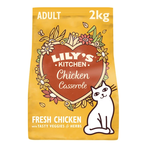 Lily's Kitchen Adult Dry Cat Food - Chicken Casserole 6 Lily's Kitchen Adult Dry Cat Food - Chicken Casserole - Image 4