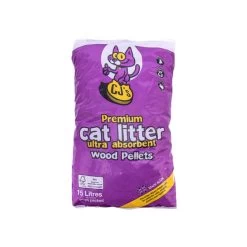 CJs Wood Pellet Cat Litter