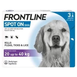 Frontline Spot On Flea & Tick Treatment For Large Dogs (20-40kg) 13 Frontline Spot On Flea & Tick Treatment For Large Dogs (20-40kg) -pet shop I9347278 en