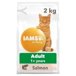IAMS For Vitality Adult Cat Food With Salmon -pet shop I9366288 en