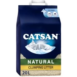 Catsan Natural Biodegradable Clumping Cat Litter -pet shop I9480314