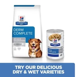 Hill's Prescription Diet Derm Complete Skin Care And Food Sensitivities Adult/Senior Wet Dog Food - Original