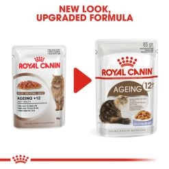 Royal Canin Ageing 12+ Senior Wet Cat Food In Jelly -pet shop I9499395 en 08