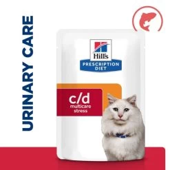 Hill's Prescription Diet C/d Multicare Stress Urinary Care Cat Wet Food - Salmon -pet shop I9499473 en 02