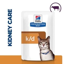 Hill's Prescription Diet K/d Kidney Care Wet Cat Food - Beef -pet shop I9499532 en 02