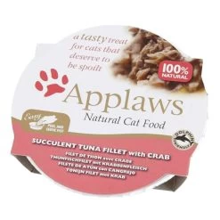 Applaws Natural Pots Tuna Fillet With Crab Wet Cat Food -pet shop I9520436 01