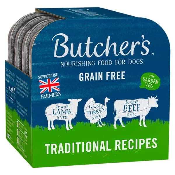 Butcher's Traditional Recipes Dog Food Trays 6 Butcher's Traditional Recipes Dog Food Trays - Image 4