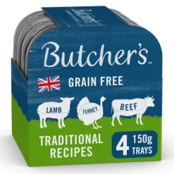 Butcher's Traditional Recipes Dog Food Trays 8 Butcher's Traditional Recipes Dog Food Trays -pet shop I9520656 en 01