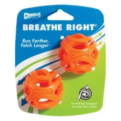 Chuckit! Chuckit Breathe Right Fetch Ball 2 Pack Dog Toy