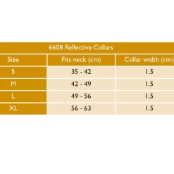 Digby & Fox Reflective Black Dog Collar