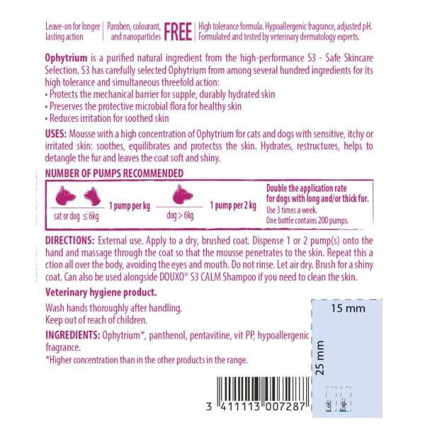 Douxo S3 Calm Mousse 4 Douxo S3 Calm Mousse - Image 2