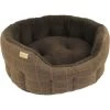 Earthbound Traditional Tweed Dog Bed Brown -pet shop I9520963