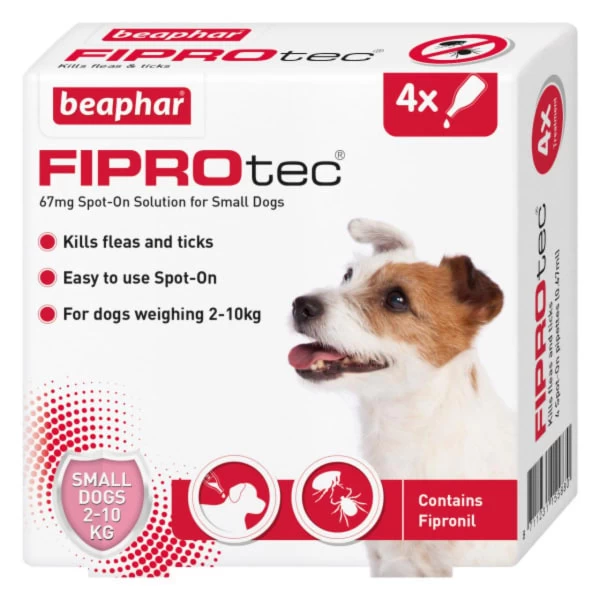 Fiprotec Spot On Small Dog Pipettes 3 Fiprotec Spot On Small Dog Pipettes