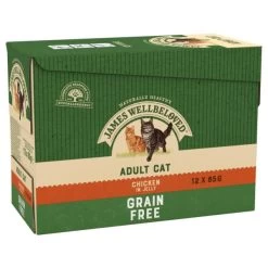 James Wellbeloved Adult Cat Grain-free Pouches With Chicken In Jelly -pet shop I9521691 03