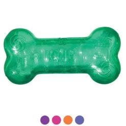 KONG Squeezz Crackle Bone For Dog Toy -pet shop I9521828