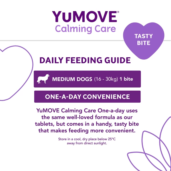 YuMOVE One-A-Day Calming Care Supplement For Medium Dogs 7 YuMOVE One-A-Day Calming Care Supplement For Medium Dogs - Image 5