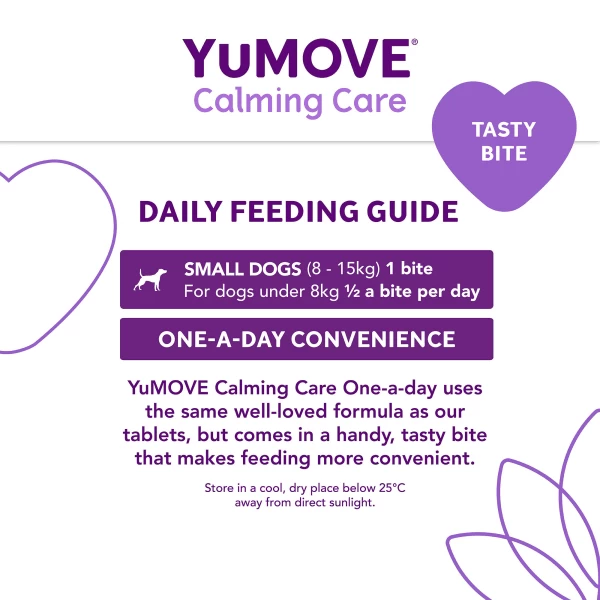 YuMOVE One-A-Day Calming Care Supplement For Small Dogs 5 YuMOVE One-A-Day Calming Care Supplement For Small Dogs - Image 3