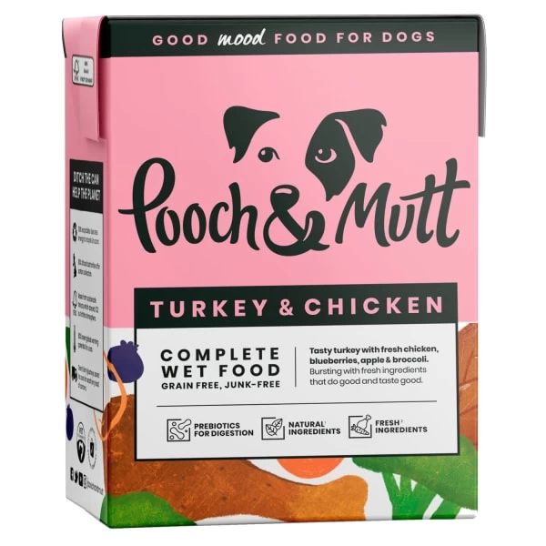 Pooch & Mutt Turkey & Chicken Wet Dog Food 3 Pooch & Mutt Turkey & Chicken Wet Dog Food