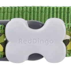 Red Dingo Camouflage Green Dog Collar -pet shop I9522405 02