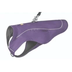 Ruffwear Overcoat Fuse Purple Sage Harness Dog Jacket -pet shop I9522587