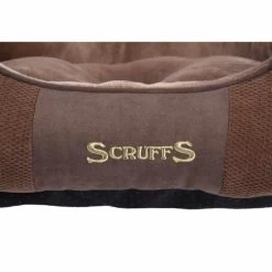 Scruffs Chester Box Bed Chocolate Brown -pet shop I9522612 03
