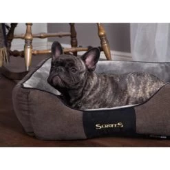 Scruffs Chester Box Bed Graphite Grey