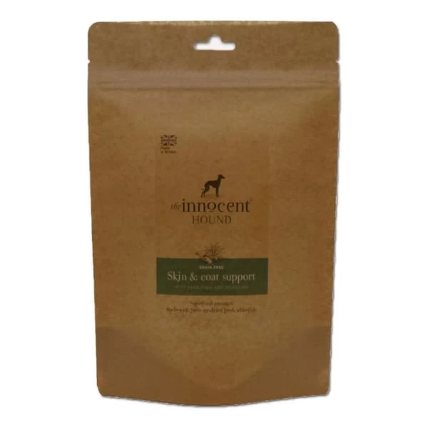 The Innocent Hound Dog Treat Skin & Coat Support Superfood Sausages 7 The Innocent Hound Dog Treat Skin & Coat Support Superfood Sausages - Image 5