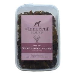 The Innocent Hound Dog Treat Sliced Venison Sausage -pet shop I9522792