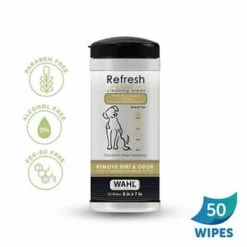 Wahl Refresh Cleaning Coconut Pet Dog Wipes -pet shop I9522995 en 02