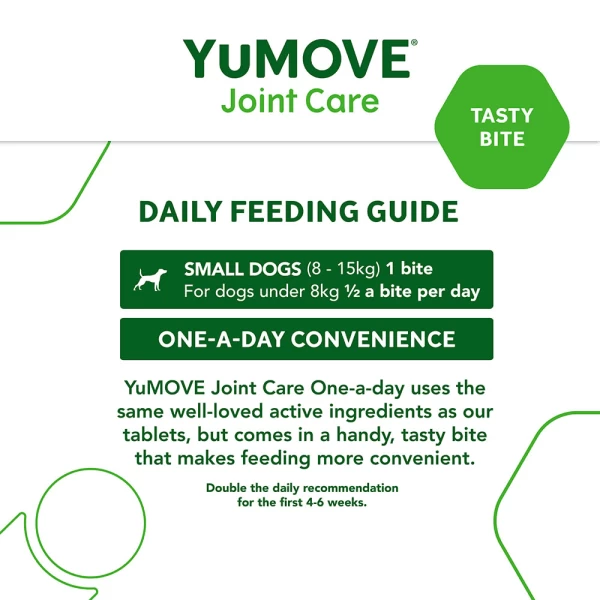 Yumove Chewies One A Day Dog Joint Supplement For Small Dog 5 Yumove Chewies One A Day Dog Joint Supplement For Small Dog - Image 3