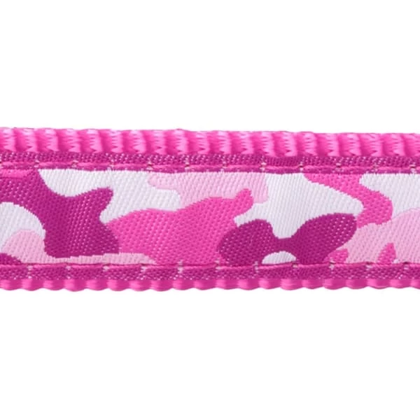 Red Dingo Camouflage Dog Collar In Hot Pink 4 Red Dingo Camouflage Dog Collar In Hot Pink - Image 2