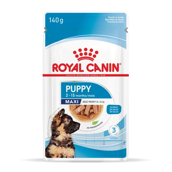 Royal Canin Maxi Puppy Wet Dog Food - Chunks In Gravy 13 Royal Canin Maxi Puppy Wet Dog Food - Chunks In Gravy - Image 11