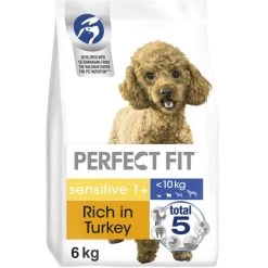 Perfect Fit Sensitive 1+ Gluten-free Extra Small And Small Adult Dry Dog Food - Turkey -pet shop I9601288